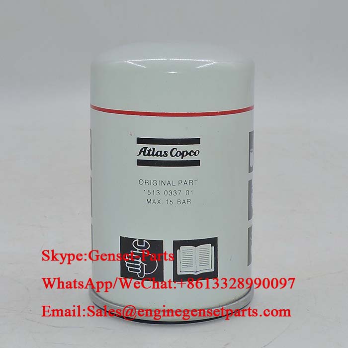 Φίλτρο λαδιού 1513033701 Αεροσυμπιεστής Atlas Copco