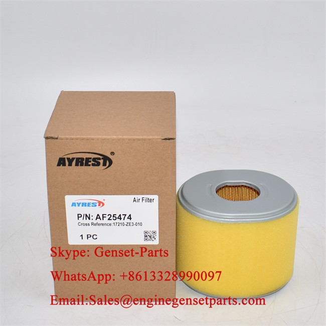 AF25474 17210-ZE3-010 Φίλτρο αέρα για Honda